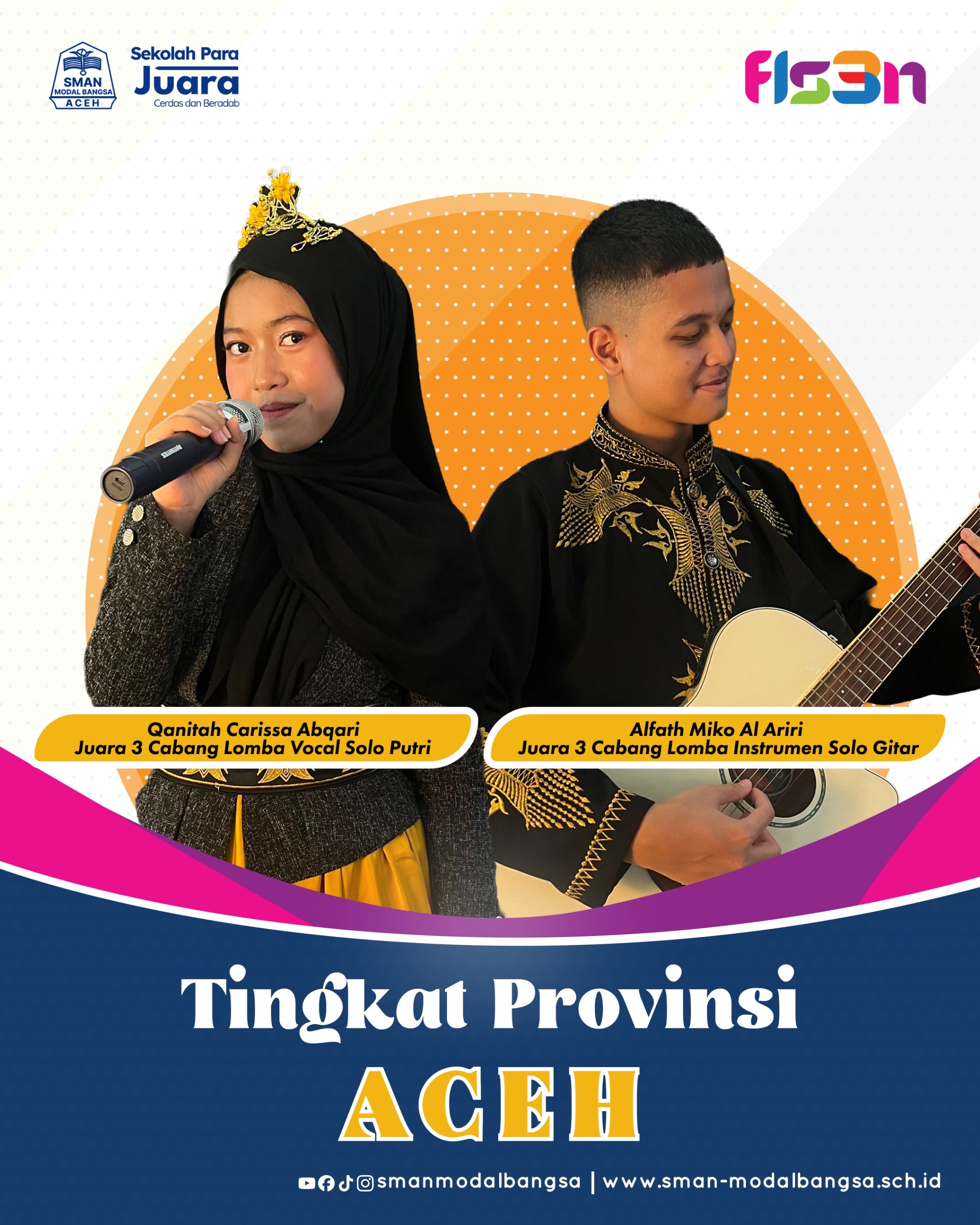 Para pemenang FLS3N SMAN Modal Bangsa